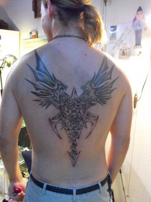 Back Tats Design For Man